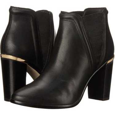 Ted baker Thuryn Block black leather Heel pull on… - image 1