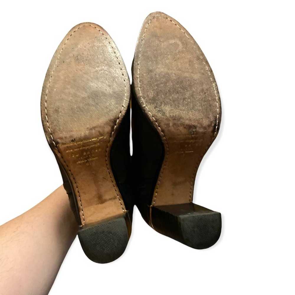 Ted baker Thuryn Block black leather Heel pull on… - image 5