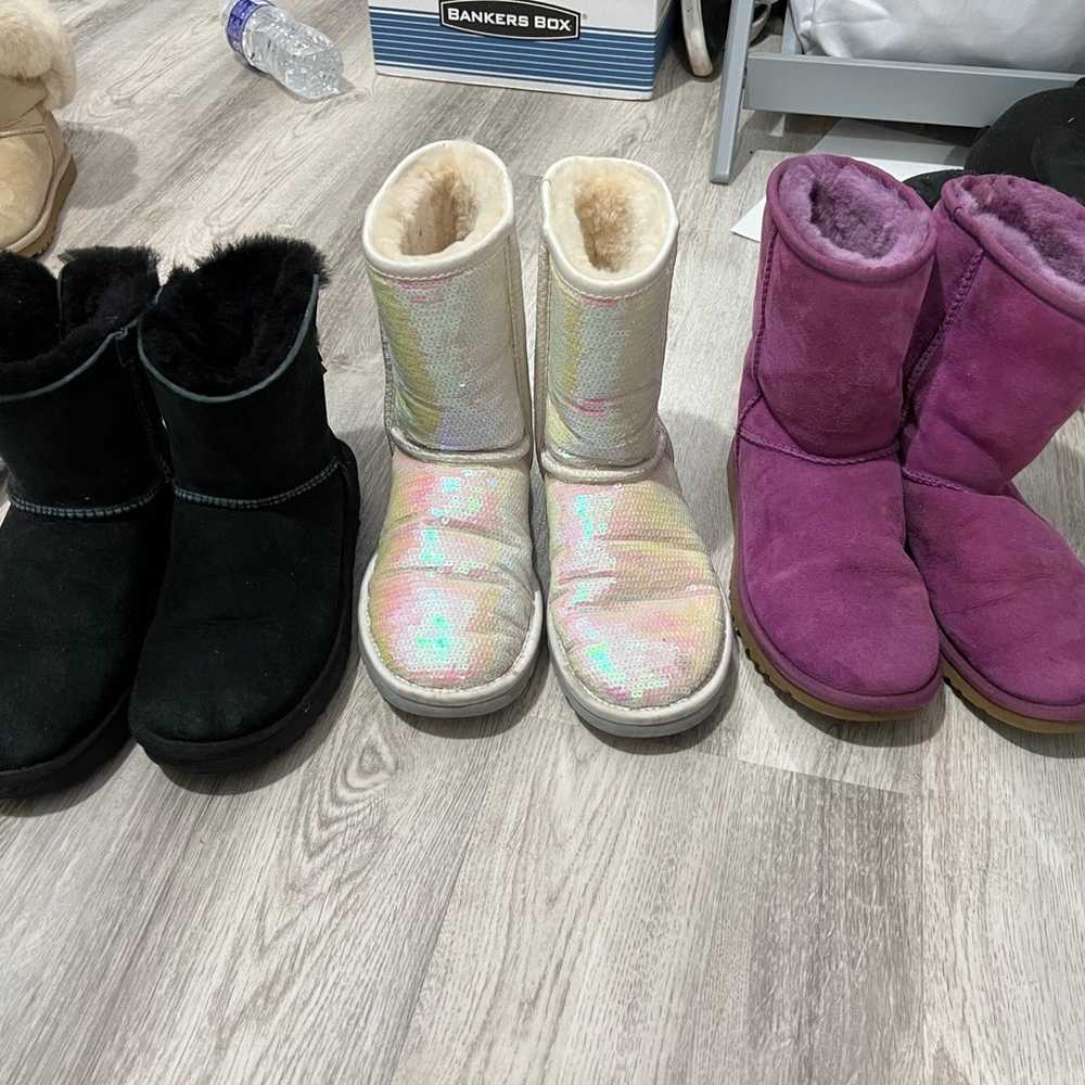 Ugg Boots size 6 - three pairs - image 1