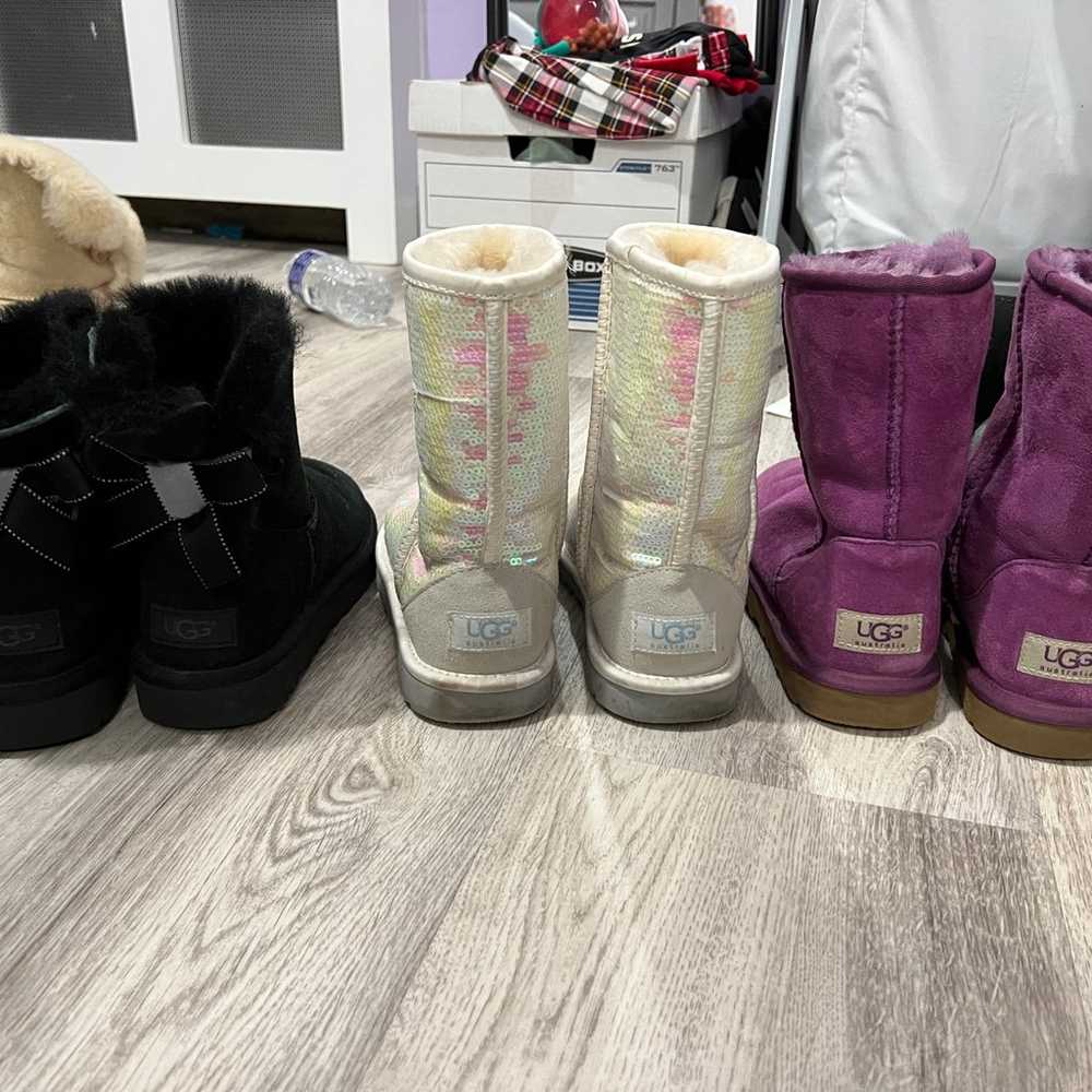 Ugg Boots size 6 - three pairs - image 2