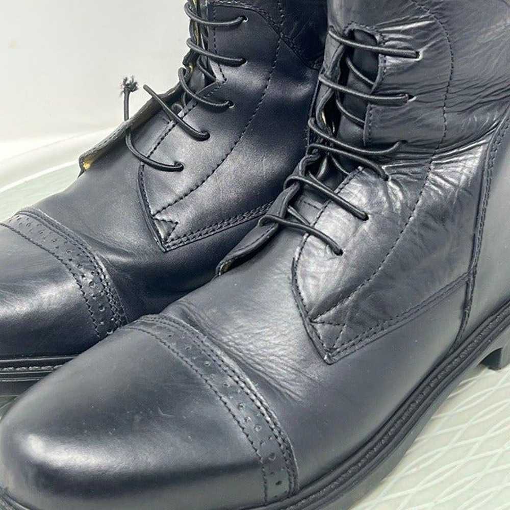 TuffRider Baroque Field Boots Round Toe Black Lea… - image 5