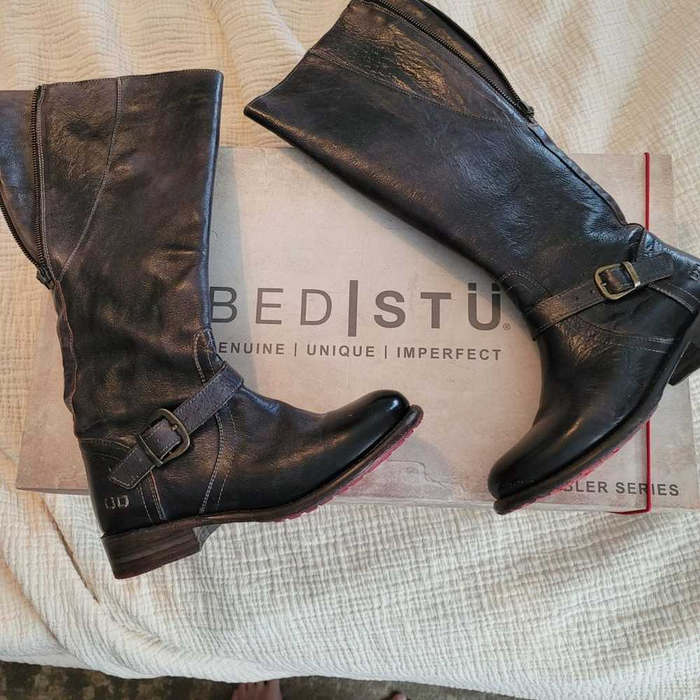 BedStu boots with flex calf- like new -gorgeous - image 1