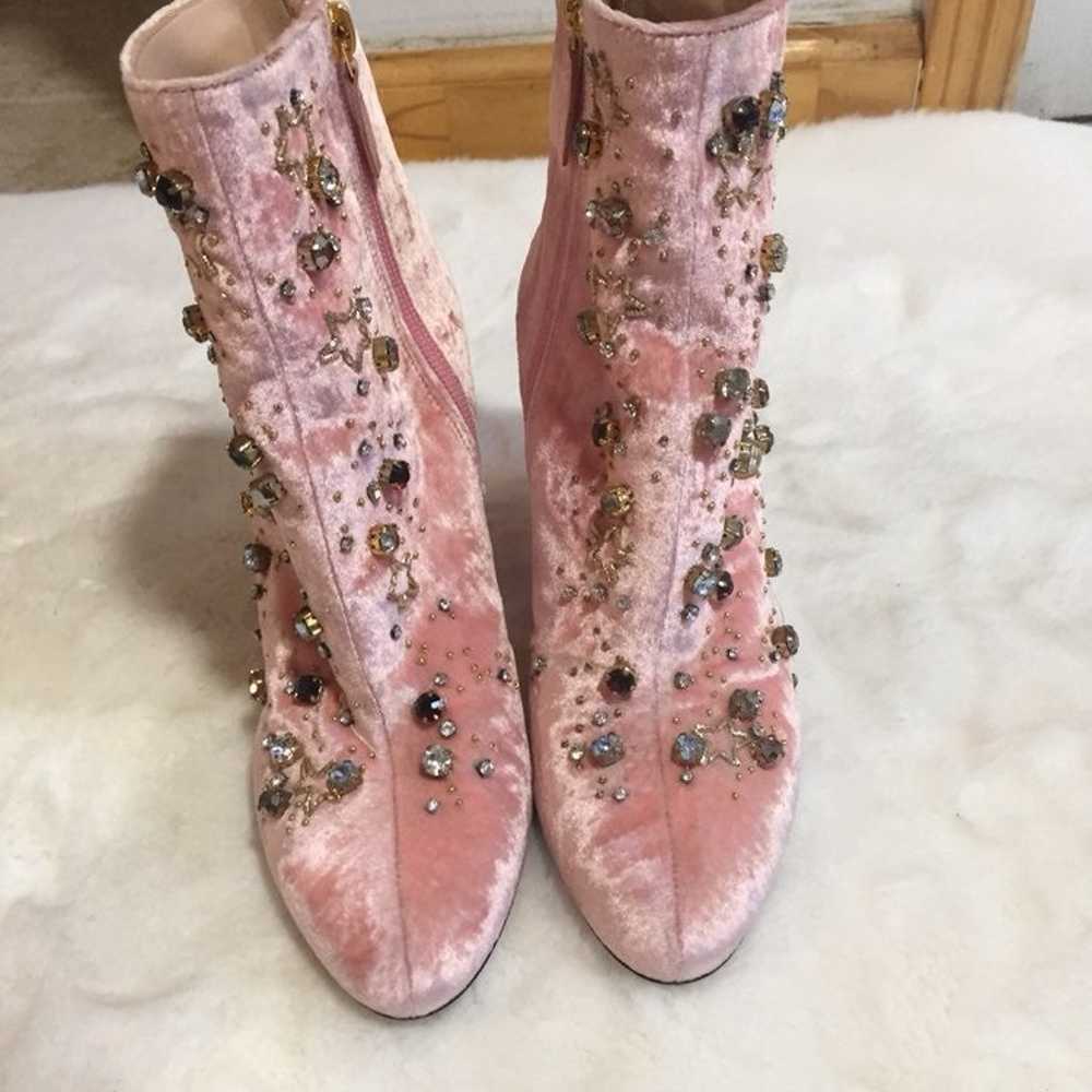 $1250 Gedebe crystal boot sz 37 - image 2