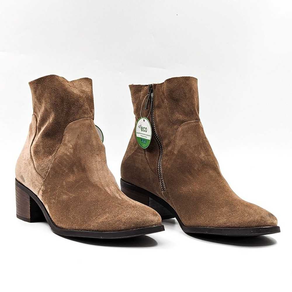 Paul Green Wmn Nicole Tan Soft Suede Western Almo… - image 1