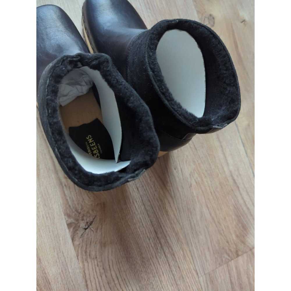Swedish Hasbeens Slip On Shearling Clog Boots Wom… - image 11