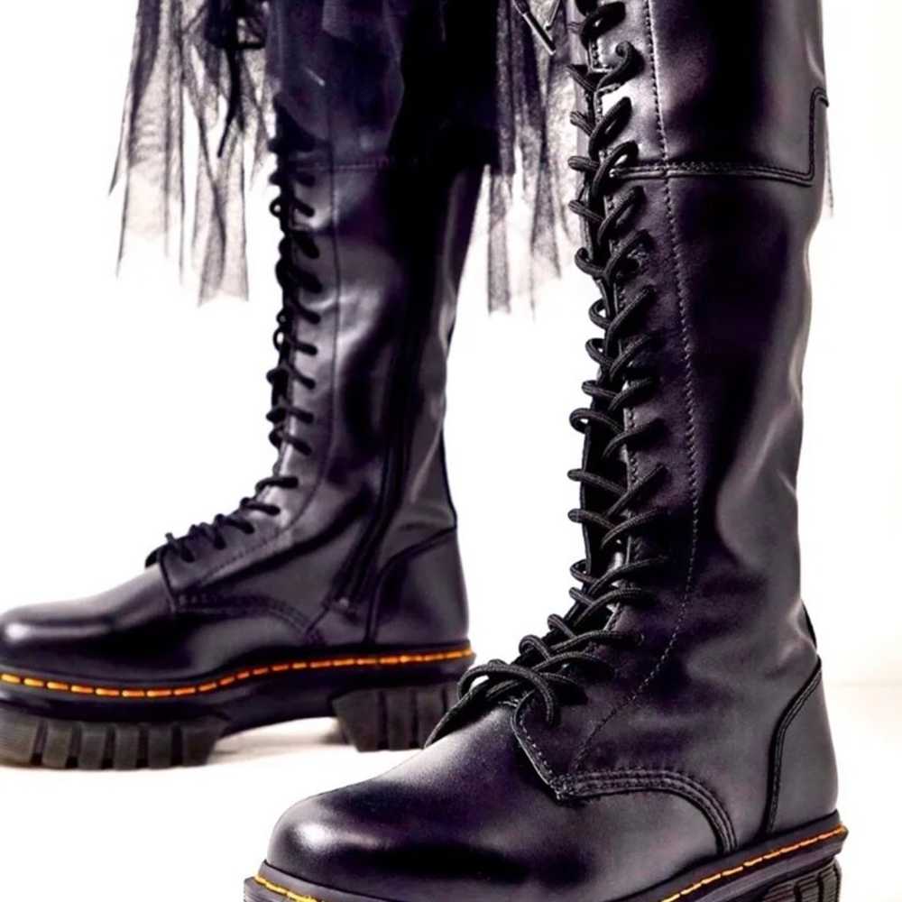 Free People Dr Martens Audrick Tall Leather Boot … - image 2