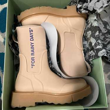 Off white rain boots - Gem