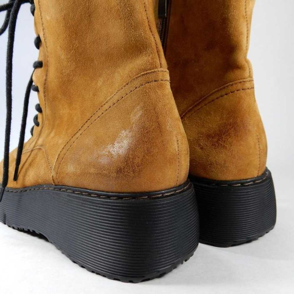 PAUL GREEN Gianna Lace Up Platform Moto Bootie BO… - image 10