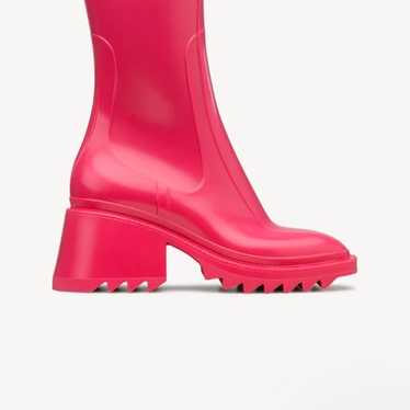 Chloe Betty rain pink boot - image 1