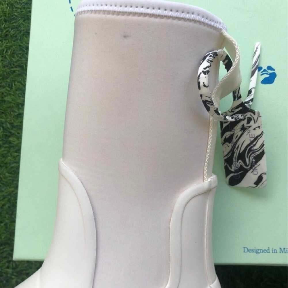 Off white rain boot LOWEST - image 2