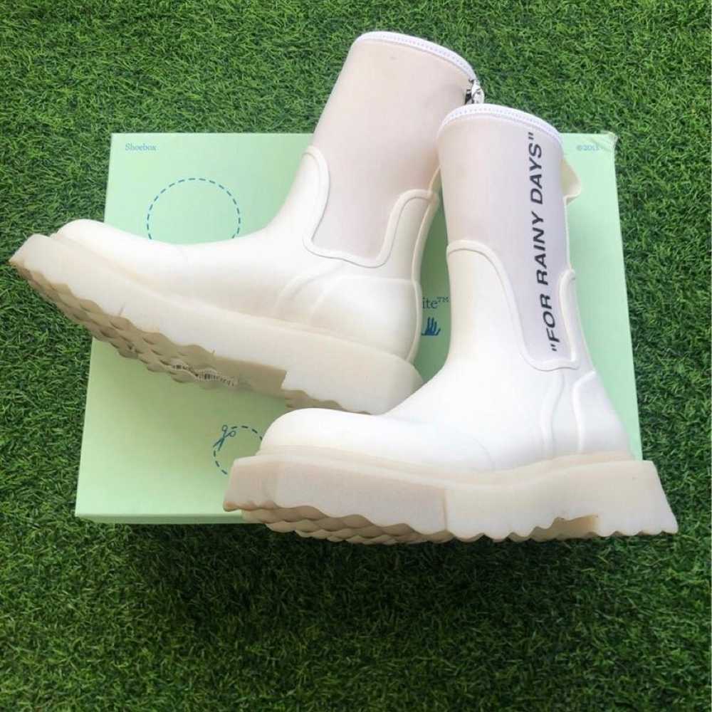 Off white rain boot LOWEST - image 6