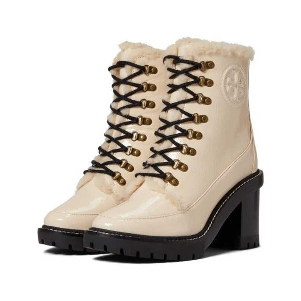 Tory Birch Miller 95 mm Shearling Lug Sole Bootie… - image 1