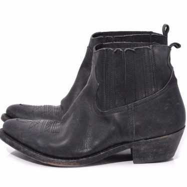 Golden Goose Crosby western ankle boots