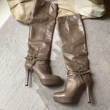 Prada tall beautiful leather boots - image 1