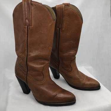Frye / Sovereign Vintage leather Boots Size 9 bro… - image 1
