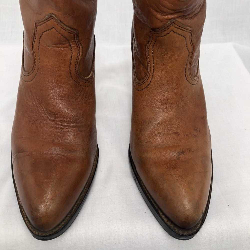 Frye / Sovereign Vintage leather Boots Size 9 bro… - image 6