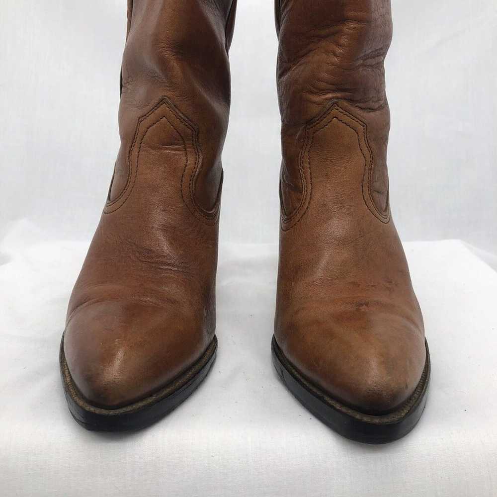 Frye / Sovereign Vintage leather Boots Size 9 bro… - image 8