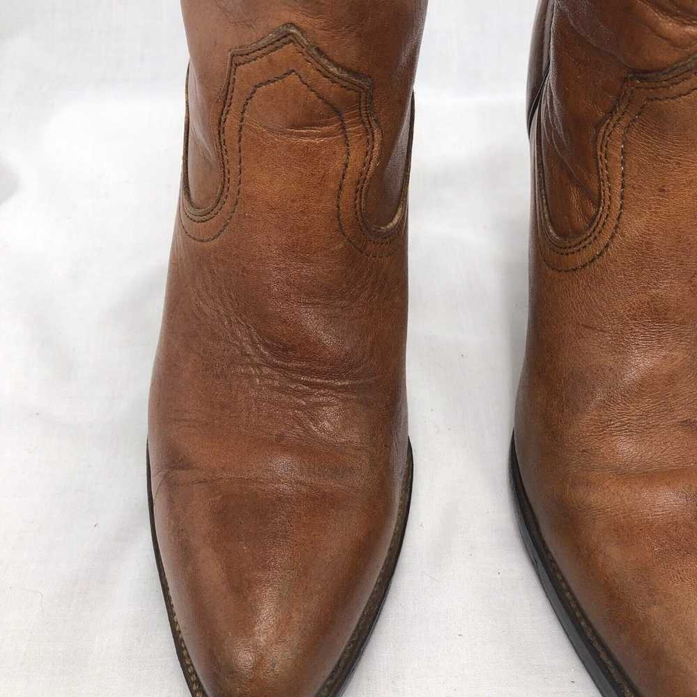 Frye / Sovereign Vintage leather Boots Size 9 bro… - image 9