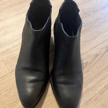 Alexander Wang kori black and silver ankle boots