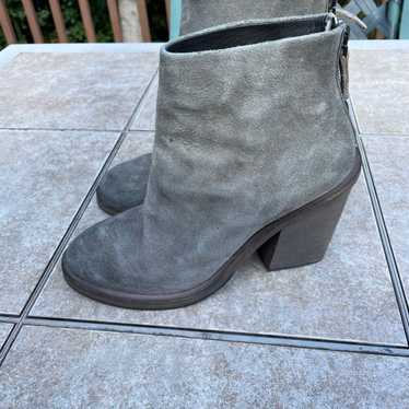 Marsell Grey Suede Ankle Boots