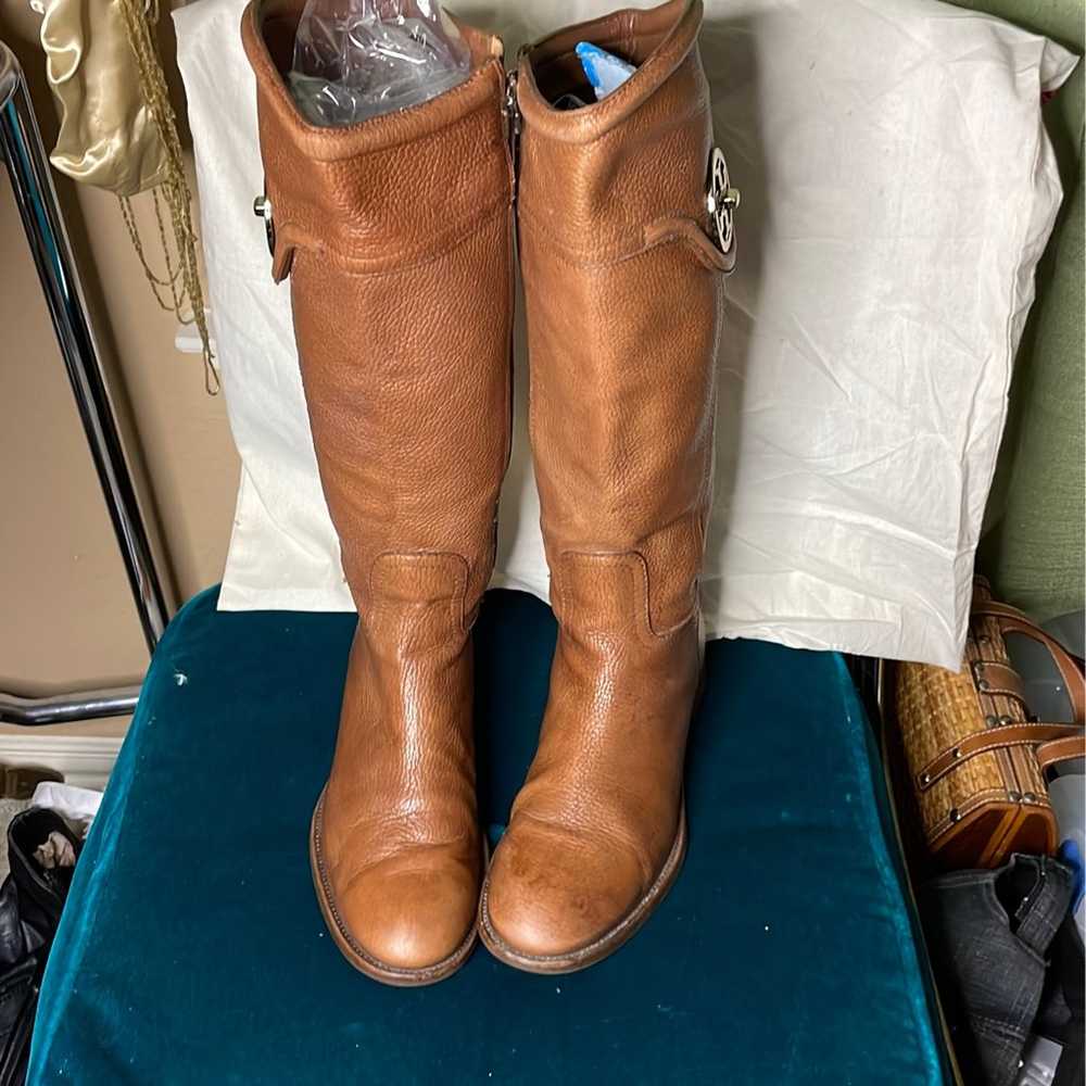 Tory Burch Selma Riding Boots size 9M. - image 2