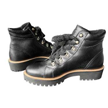 Paul Green Boots Black Lace Up Alpine Lug Sole Wo… - image 1
