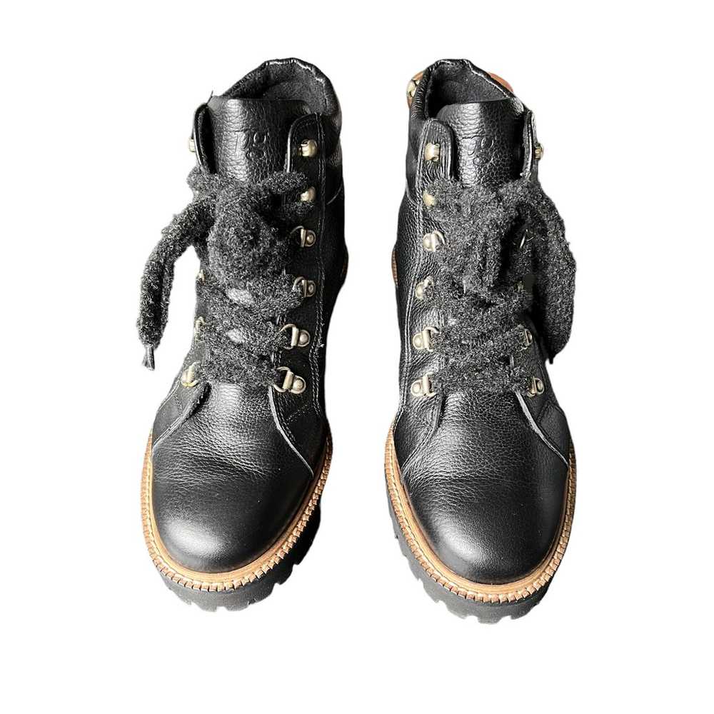 Paul Green Boots Black Lace Up Alpine Lug Sole Wo… - image 2