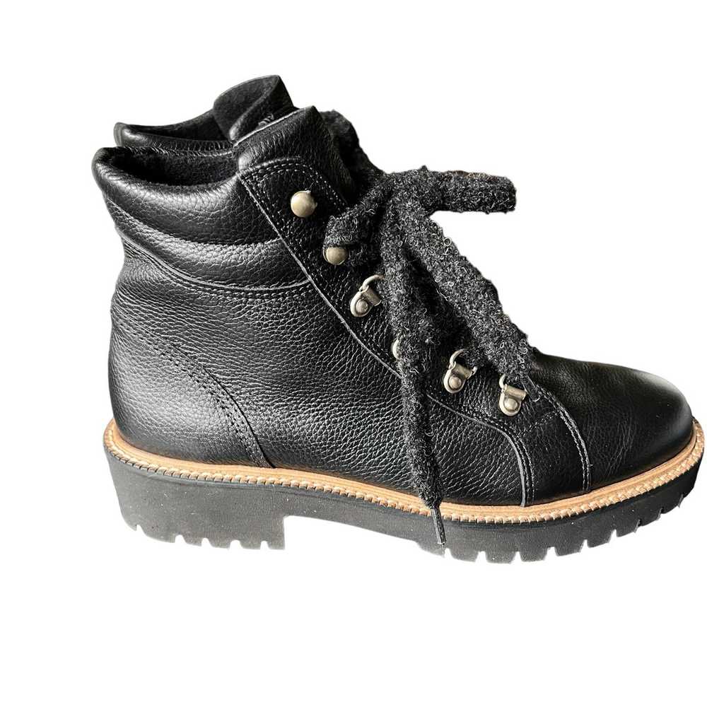 Paul Green Boots Black Lace Up Alpine Lug Sole Wo… - image 3