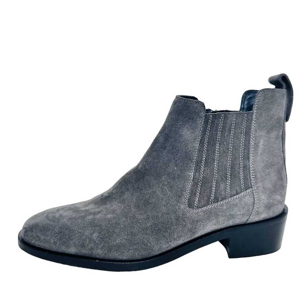 NEW Aquatalia Ankle Boot Chelsea Casual Suede Lea… - image 1