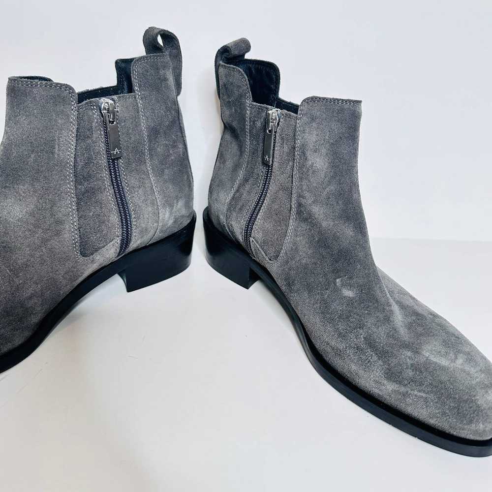 NEW Aquatalia Ankle Boot Chelsea Casual Suede Lea… - image 3