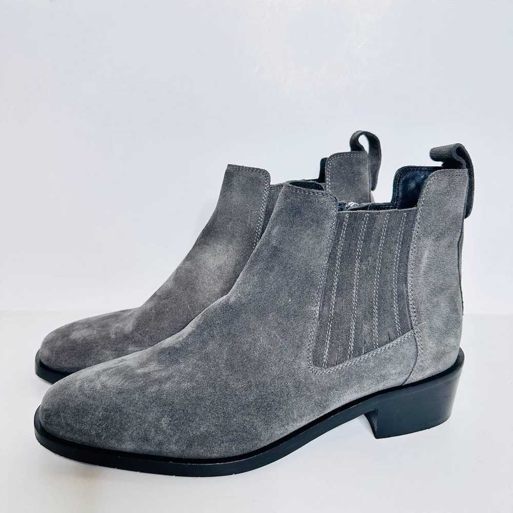 NEW Aquatalia Ankle Boot Chelsea Casual Suede Lea… - image 4