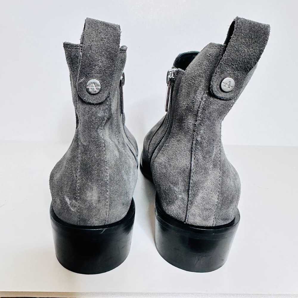 NEW Aquatalia Ankle Boot Chelsea Casual Suede Lea… - image 5