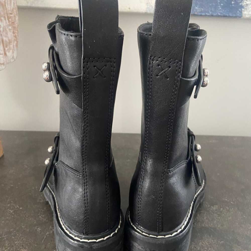 rag & bone womens leather Moto Boots - image 9