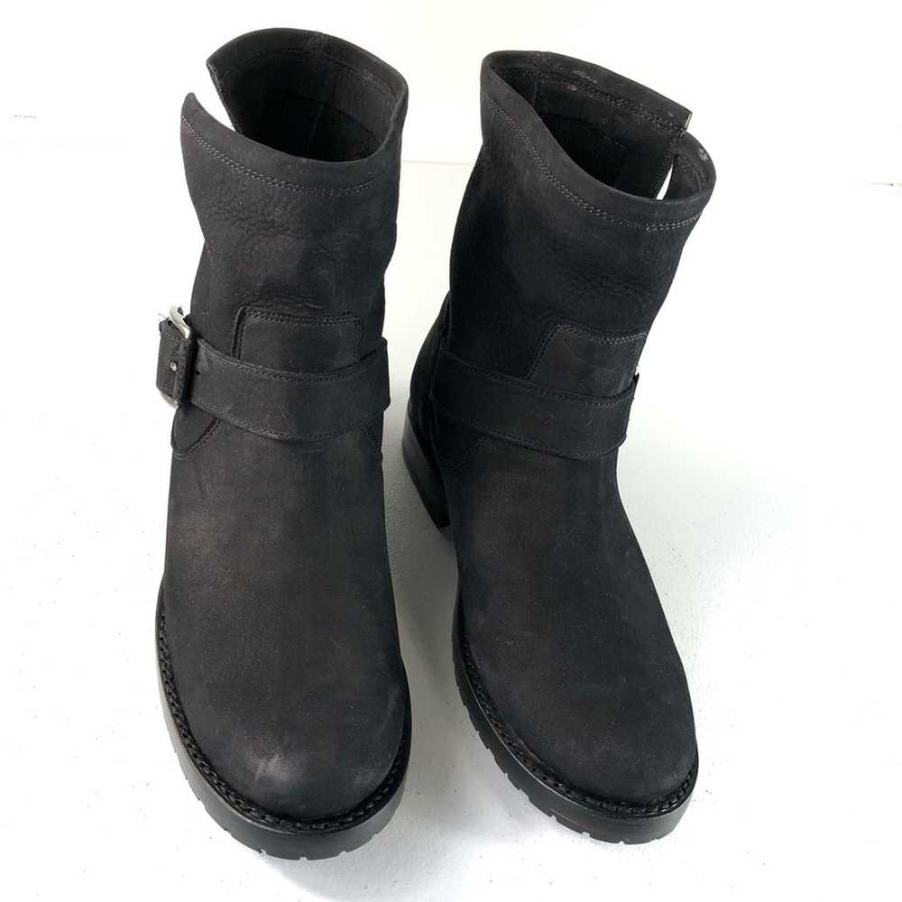 Frye Black Ankle Boots Size 6M - image 2