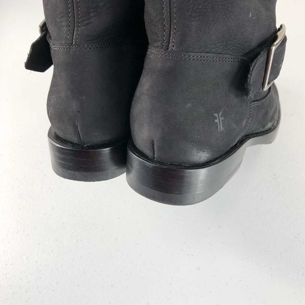Frye Black Ankle Boots Size 6M - image 6