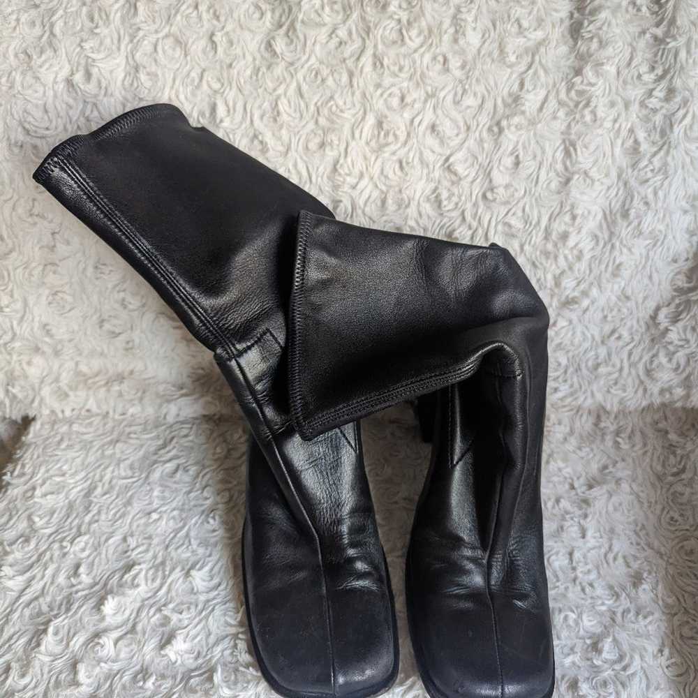 PRADA leather boots - image 3