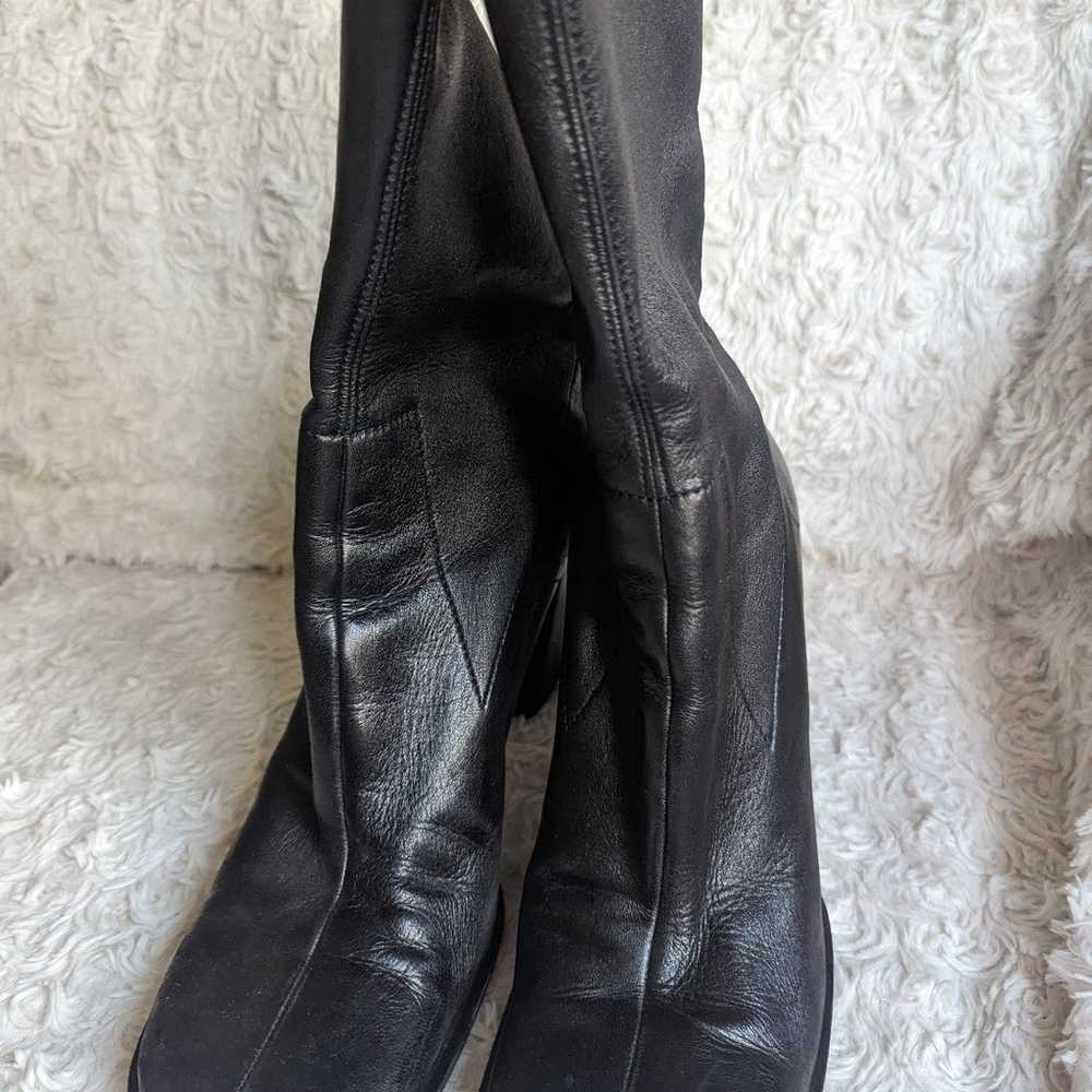 PRADA leather boots - image 8