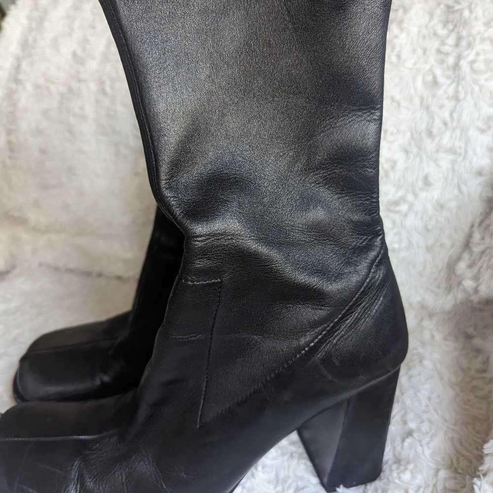 PRADA leather boots - image 9