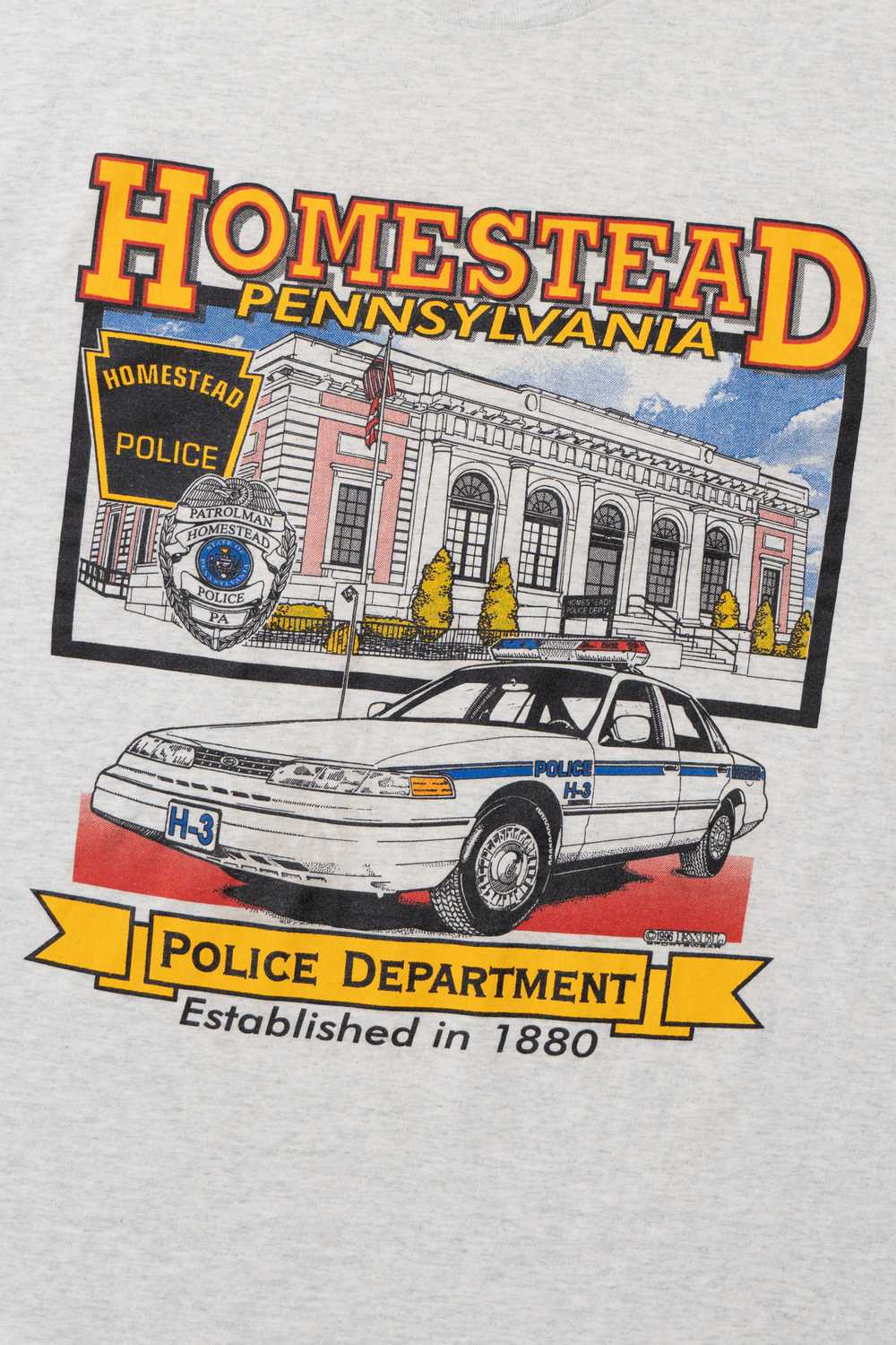 Vintage 1996 Homestead Pennsylvania Police Department… - Gem