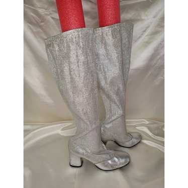 Vintage 80's Lingerie Bodysuit Teddy FARIS lace Women's Small Sheer Poly  R3-28