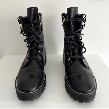 Stuart Weitzman 'Lexy' Leather Combat Boots