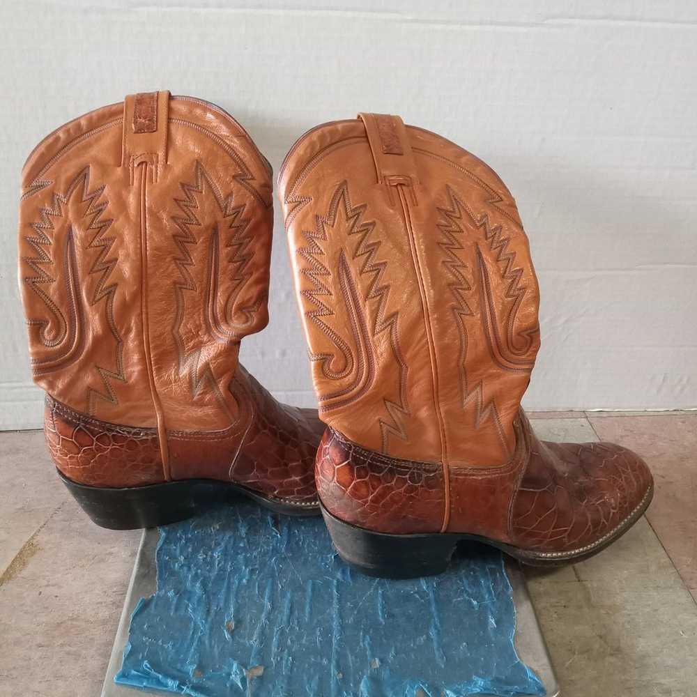 Made in Montana vintage turtle boots size 7 - image 9