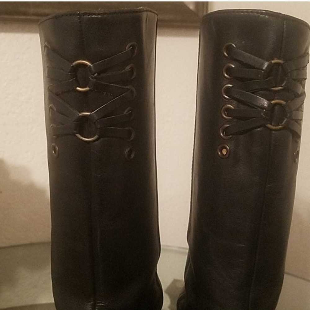 Genuine Coach Italian Boots Size 9.5 - image 4