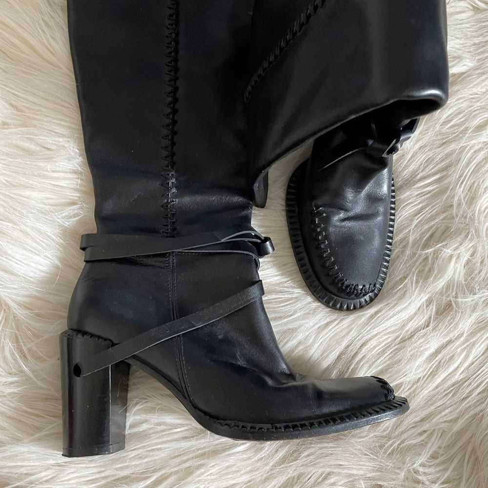 Stephane Kelian Leather Boots Sz 3.5 - image 2