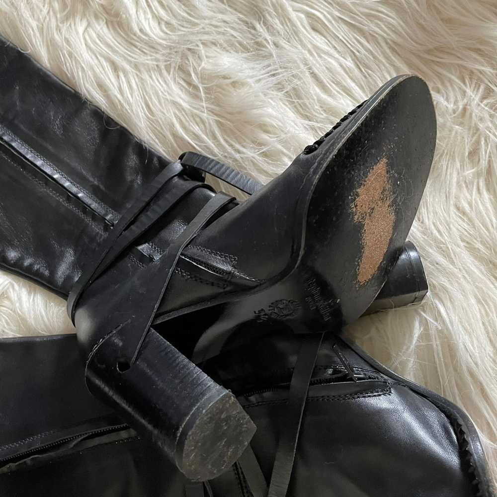 Stephane Kelian Leather Boots Sz 3.5 - image 5