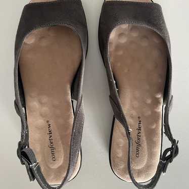 Comfort view shoes flats Grey size 8.5