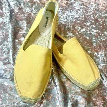 Soludos Yellow Espadrilles