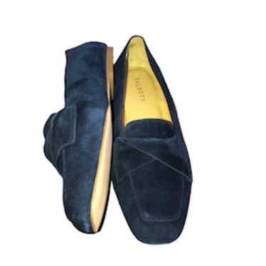 Talbots Navy Blue Leather Loafers