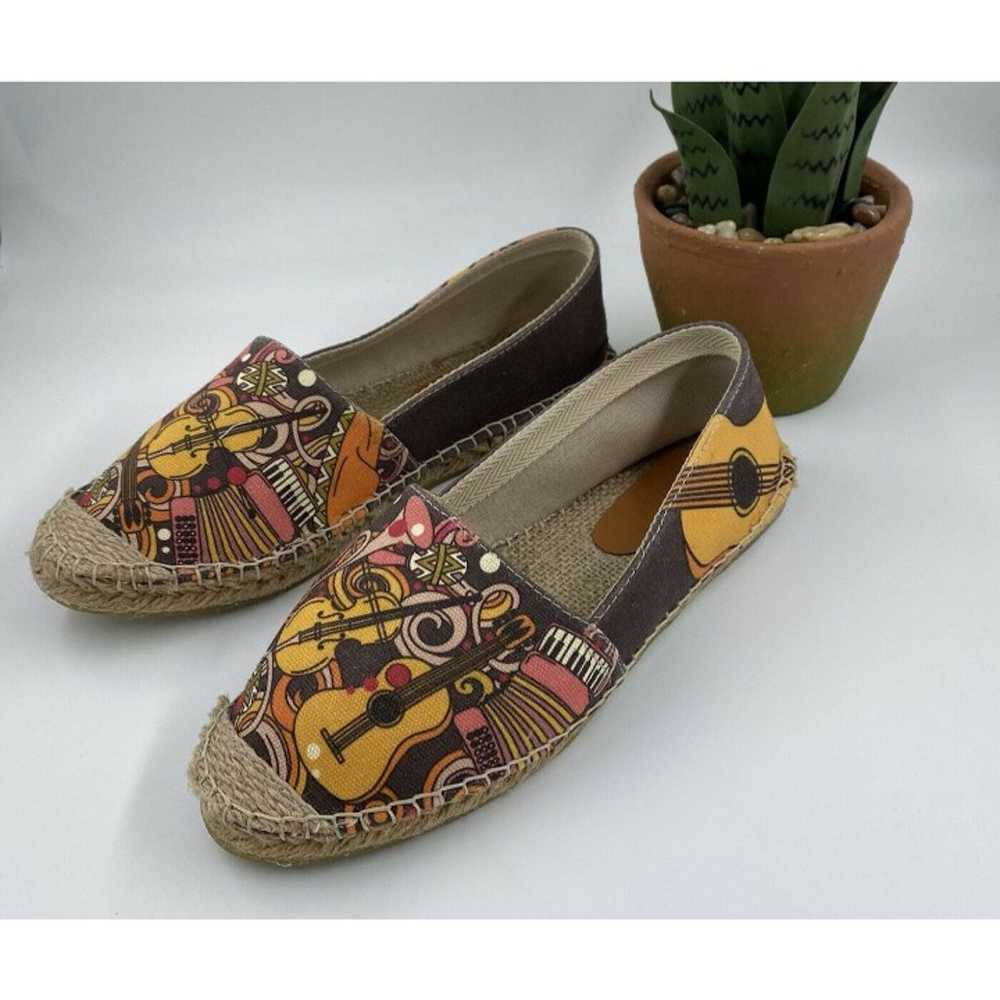 Cotto Size 41/10 music Espadrilles flats - image 1