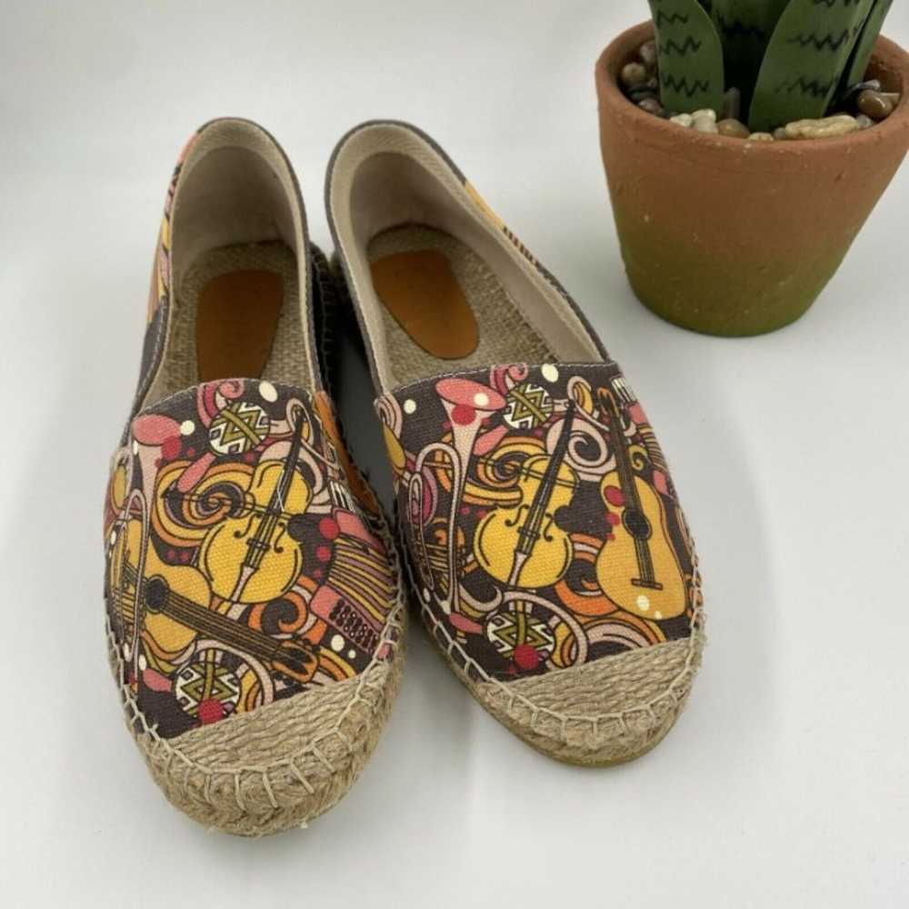 Cotto Size 41/10 music Espadrilles flats - image 2